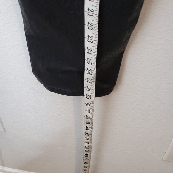 Seven7 Sunrise black leopard print mid rise skinny‎ stretch jeans 20W new!!!! - Picture 9 of 11